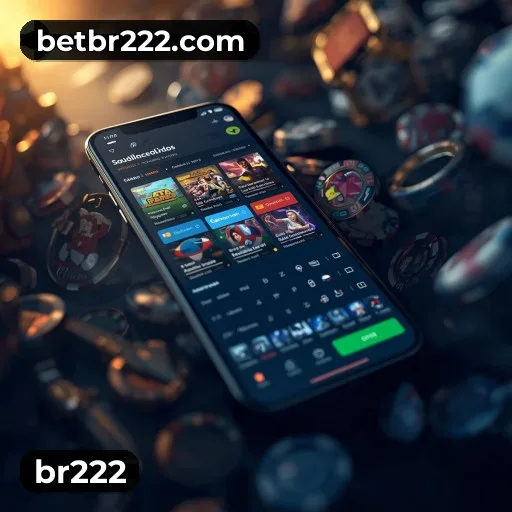 Aplicativo móvel br222 para iOS e Android